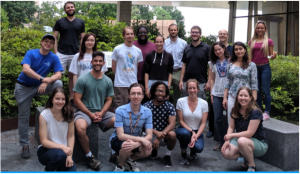 A photo of the Losert Lab group